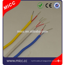 MICC alta qualidade 24awg fio de silicone termopar